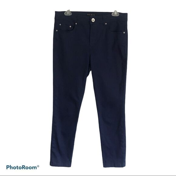 Tribal Blue Skinny Chino Pants - Small - Picture 2 of 9